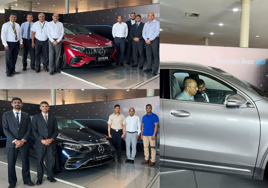 Mercedes-Benz EQ සමඟ DIMO ශ්‍රී ලංකාව තිරසාර අනාගතයක් කරා ගෙනයයි