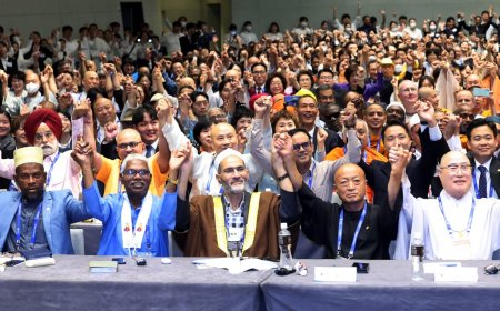 HWPL உலக சமாதான உச்சிமாநாட்டின் 10 ஆவது ஆண்டு சமாதானத்திற்கான உலகளாவிய உறுதிப்பாட்டின் தசாப்தத்தை கொண்டாடுகிறது 