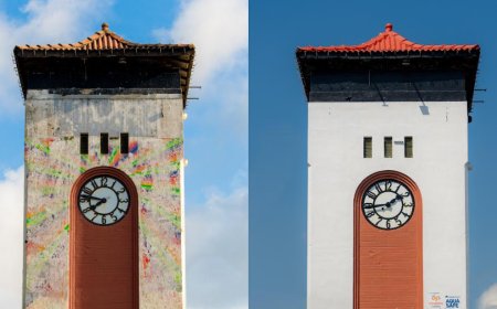 Historic Panadura Clock Tower Restored by Asian Paints Causeway’s Restoration Drive
