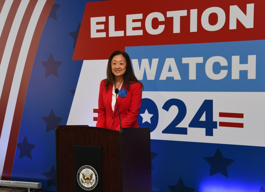 AMBASSADOR JULIE CHUNG'S REMARKS AT THE U.S. PRESIDENTIAL ELECTIONS WATCH EVENT