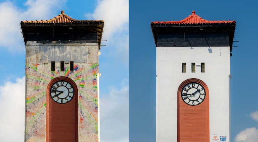 Historic Panadura Clock Tower Restored by Asian Paints Causeway’s Restoration Drive