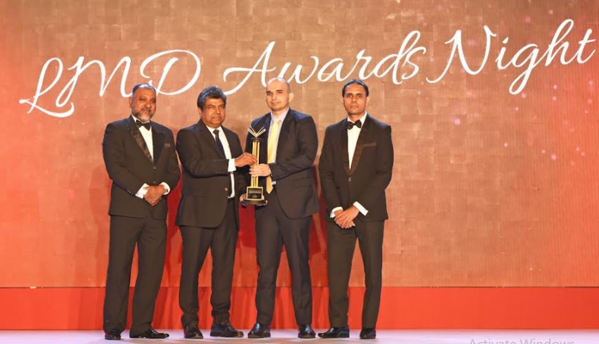 SLT-MOBITEL, වර්ණවත් ‘LMD Awards Night 2024’ හිදී විශිෂ්ටතම සමාගමක් ලෙස ඇගයීමට ලක් වේ