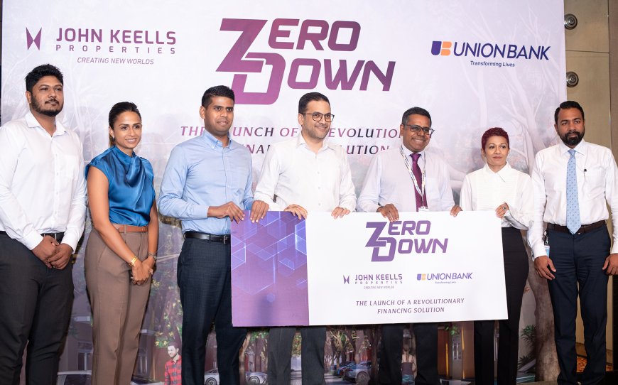 அறிமுகப்படுத்தப்படும் ZERO-DOWN : VIMAN ஜா-எலவில் புரட்சிகரமான வீட்டு உரிமைத் திட்டத்தை வழங்கும் John Keells Properties மற்றும் யூனியன் வங்கி