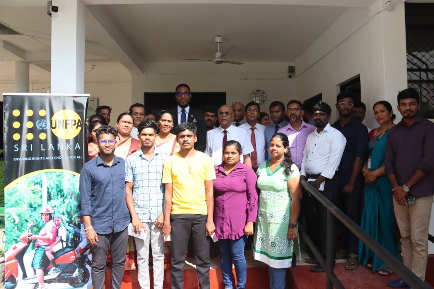 Government of Japan and UNFPA upgrade Psychosocial Centre to Strengthen Mental Health Services in Batticaloa