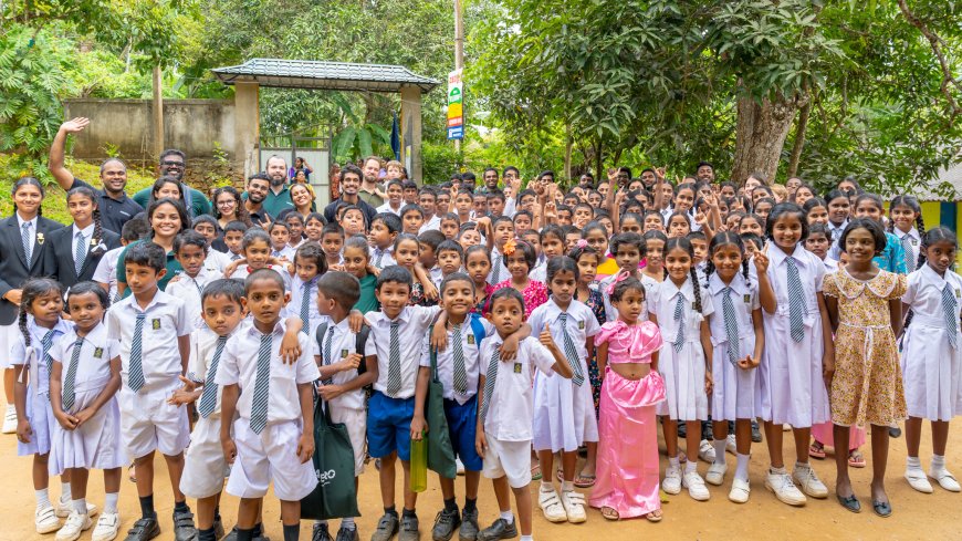 Empowering young minds, Pagero Sri Lanka Enhances Learning at Ekiriyagala Junior School