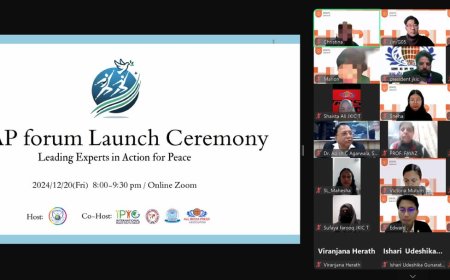 LEAP Forum Launch Ceremony: A Global Call for Peace