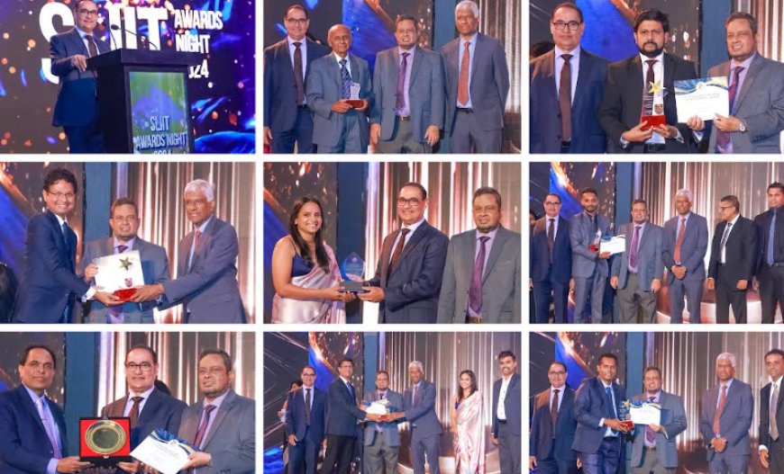 SLIIT Awards Night 2024 celebrates outstanding contribution to education together with Silver Jubilee gala