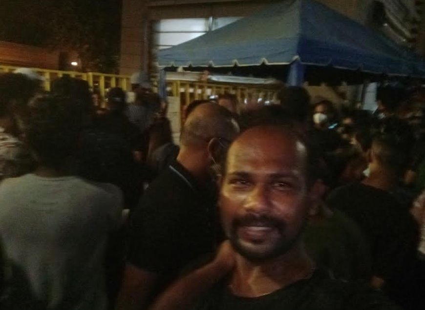 அரகலய போராட்டக்காரர்களுக்கு உதவியவருக்கு உயிர் அச்சுறுத்தல்
