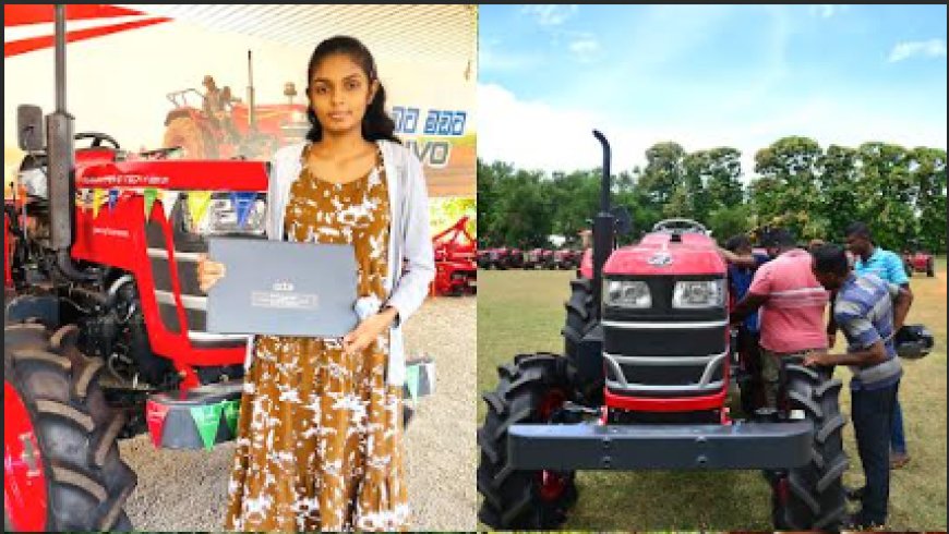 DIMO வின் Mahindra Yuvo Tech+ 585 உழவு இயந்திரத்திற்கும் 'மஹட்ட வஹின வாசி வெஸ்ஸ' திட்டத்திற்கு பெரும் போகத்தில் விவசாயிகளிடமிருந்து அமோக வரவேற்பு
