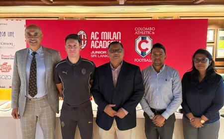 Prima KottuMee partners with Colombo Athletic and Football Academy to launch Globally Renowned AC Milan Junior Camps