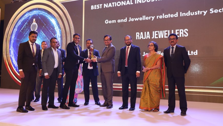 Raja Jewellers wins prestigious Best National Industry Brand Award 2024