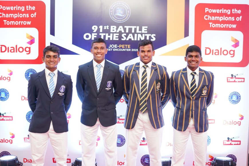 கொழும்பு புனித சூசையப்பர் - புனித பேதுருவானவர் கல்லூரிகள் மோதும் “புனிதர்களின் சமர்” : ஏப்ரல் 3 முதல் 5 வரை !