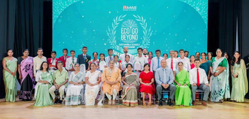 Eco Go Beyond Awardsஇல் மாணவர்களின் நிலைத்தன்மை முயற்சிகளைப் பாராட்டிய MAS