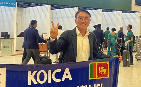 Koica Dispatched a Volunteer to Srilanka