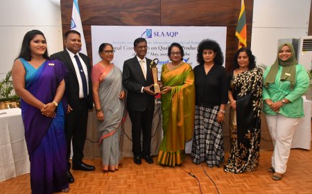ශ්‍රී ලංකාවේ තත්ත්ව සහ ඵලදායිතා අභිවර්ධනය සඳහා වන ප්‍රමුඛතම වේදිකාව SLAAQP විසින් NCQP 2025 සමුළුවේ දී එළිදක්වයි