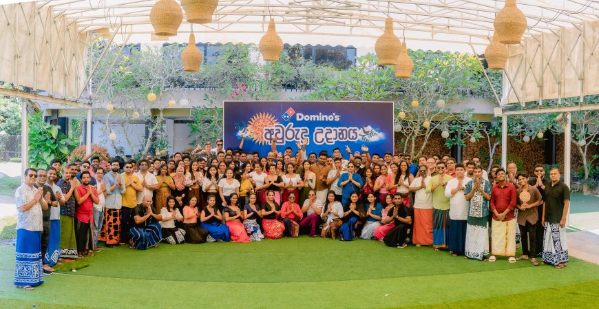 Domino’s Sri Lanka Brings Employees Together for a Vibrant New Year Celebration