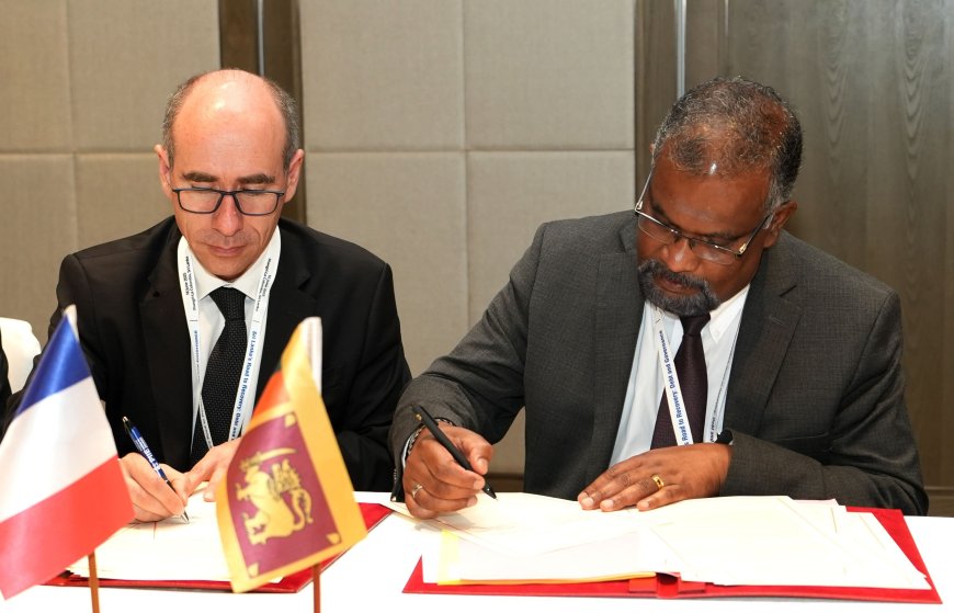 France and Sri Lanka Sign Bilateral Agreement on Debt Restructuring Implementation