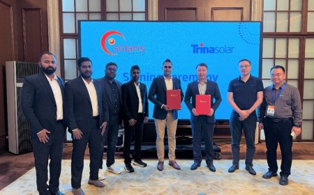 இலங்கையில் 25 மெகாவாட் சூரிய சக்தியை உற்பத்தி செய்ய Solaris Energy உடன் கைகோர்க்கும் Trinasolar