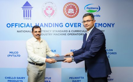 Fonterra Brands Lanka Pioneers Sri Lanka’s first National Competency Standard for machine operators in the Dairy industry