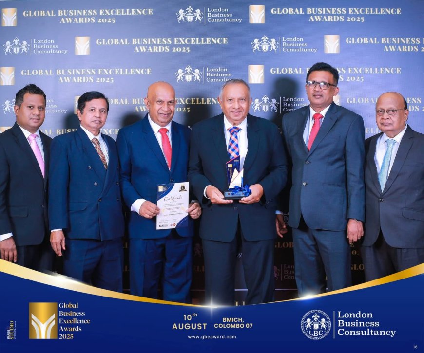 Kandy Ayurvedic Pharmacy Wins Global Business Excellence 2025 Elite Series II Award