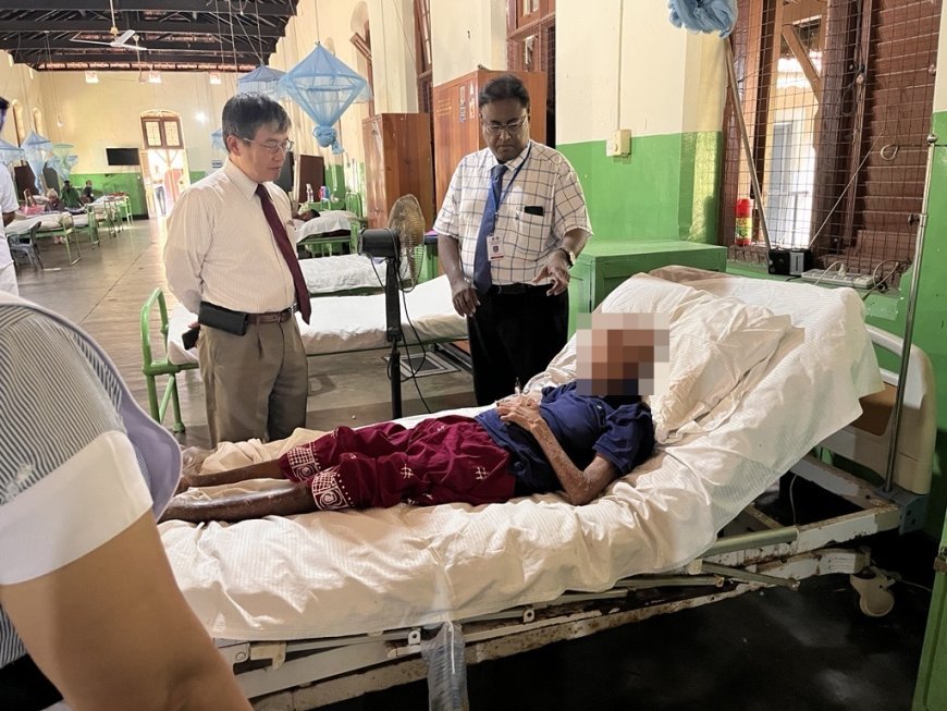 ஹெந்தலவிலுள்ள ஆசியாவின் பழமையான தொழுநோய் வைத்தியசாலைக்கு ஜப்பான் தூதுவர் விஜயம்