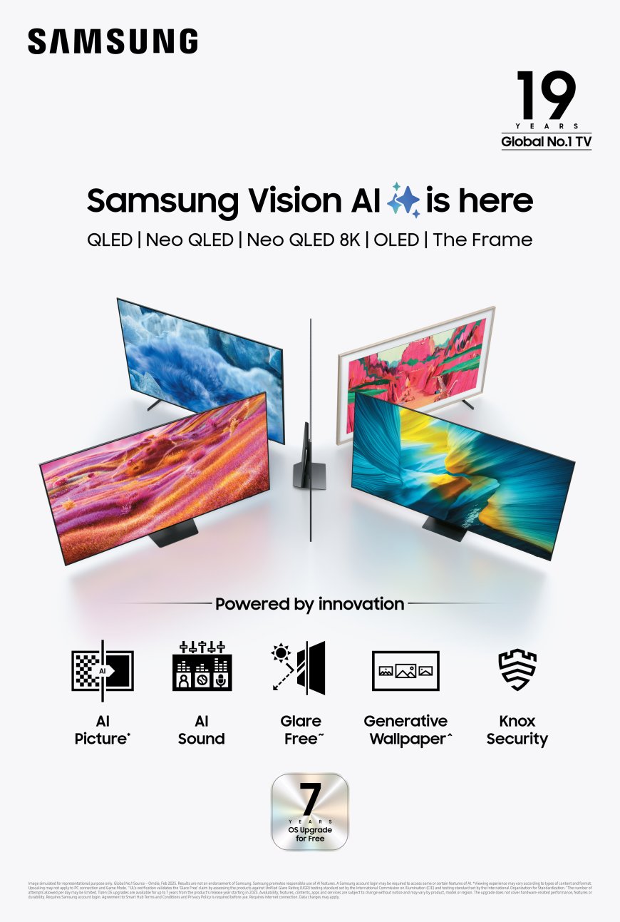 Samsung Vision AI மூலம் தனிப்பயனாக்கப்பட்ட AI திரைகளை அறிமுகப்படுத்தும் Samsung Electronics