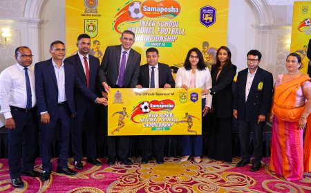 CBL Samaposha continues empowering U14 Inter School National Football Championship for 14 consecutive years