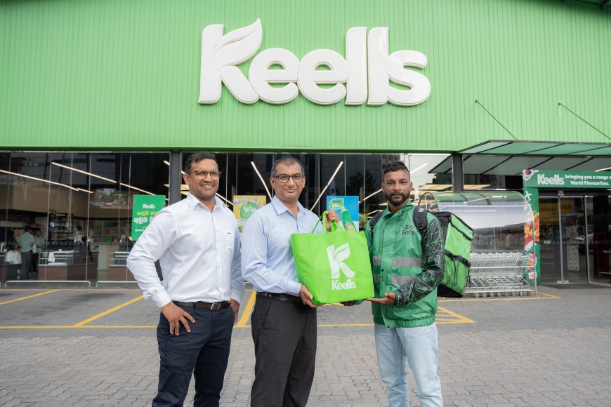 Keells and Uber Eats partner to bring on-demand Grocery delivery to Sri Lankan homes