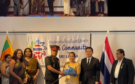 Thai Community in Sri Lanka together with Royal Thai Embassy Organizes Disaster Relief Donation