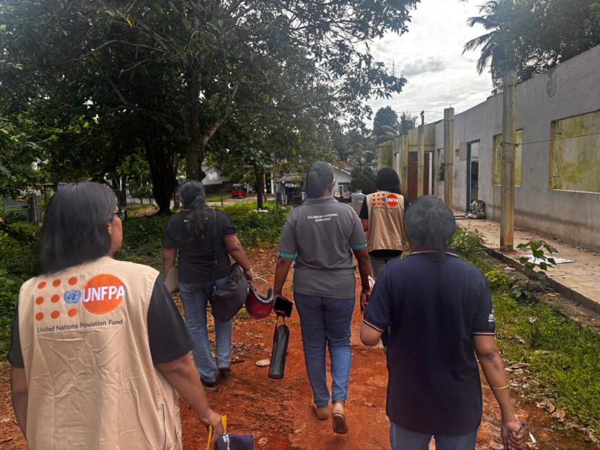 UNFPA launches $8.3 million appeal to protect women and girls after Cyclone Ditwah devastates Sri Lanka