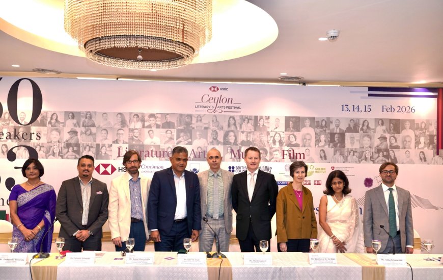 HSBC Ceylon Literary & Arts Festival 2026 – 3rd Edition Celebrates Sri Lankan Creativity & Resilience