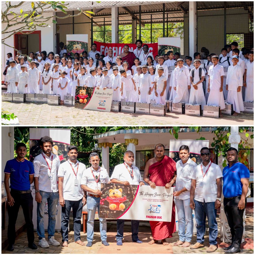 Fashion Bug Extends Support to Flood-Affected Students Through Happy Bear Book Donation Program