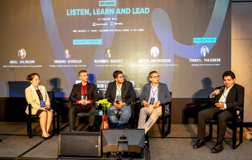 Sri Lanka's Marketing Leaders Gather for First- Ever Enterprise Social Intelligence Summit by Mark and Comm