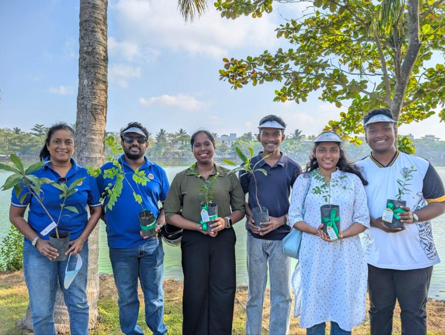 Independence Day Tree-Planting Held Simultaneously Across Three Regions in Sri Lanka