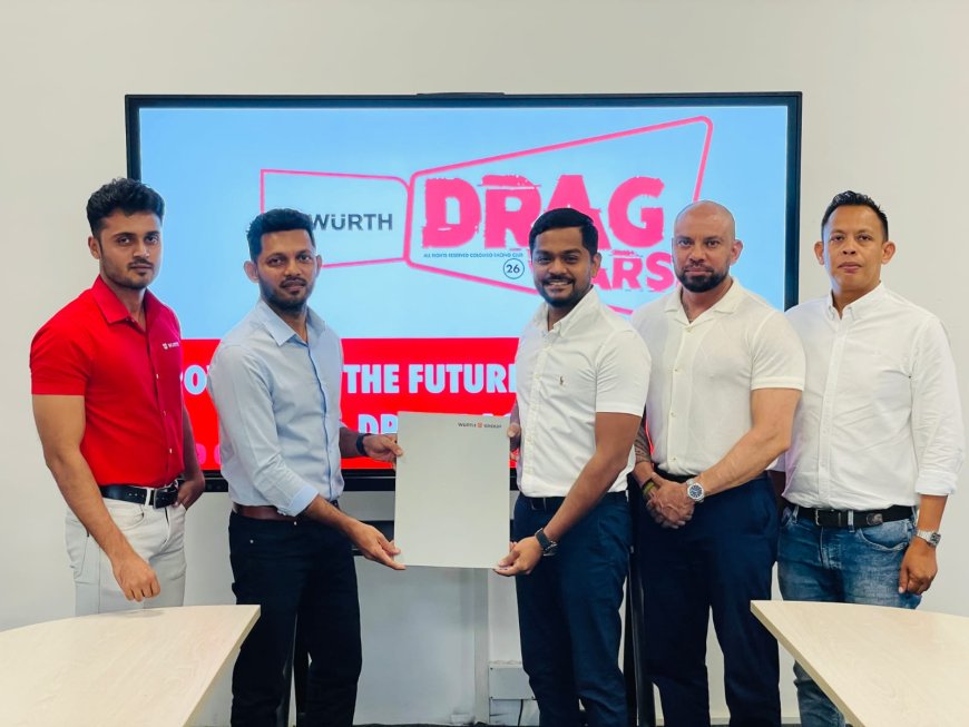 Colombo Racing Club Organizes “Würth Drag Wars” on 28 th March as Thrilling Night-time Extravaganza