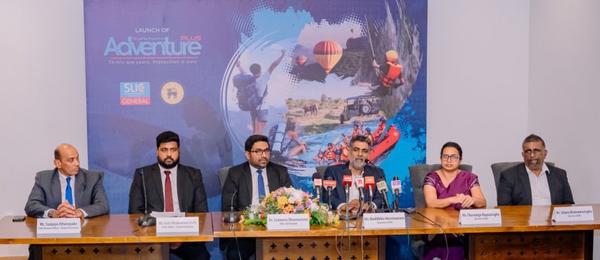 ශ්‍රී ලංකා ඉන්ෂුවරන්ස් ජෙනරල්, විදේශීය සංචාරකයින්ගේ ආරක්ෂාව තහවුරු කරමින් සහ ශ්‍රී ලංකාවේ සංචාරක කර්මාන්තය ශක්තිමත් කිරීම සඳහා ප්‍රථම වරට Adventure Plus රක්ෂණාවරණ ක්‍රමය හඳුන්වා දෙයි