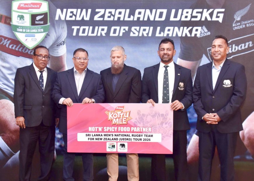 Prima KottuMee Backs Sri Lanka Rugby for New Zealand Under-85kg Tour 2026