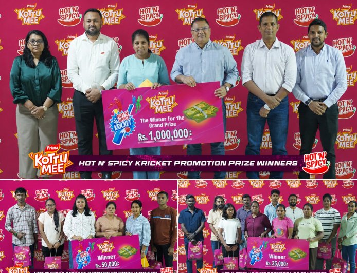 பிறீமா கொத்துமீ ‘Hot ‘N’ Spicy Kricket Promotion’ வெற்றிகரமாக நிறைவு
