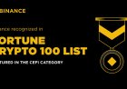 Binance Named in Fortune Crypto 100 as One of the World’s Most Influential Digital Asset Companies