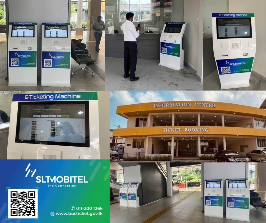 SLT-MOBITEL Powers Digital Transformation of Colombo Central Bus Stand