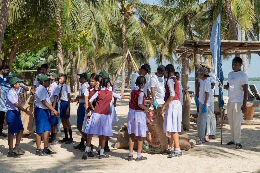 Sun Siyam Pasikudah Unites Community for Coastal Clean-up and Environmental Education