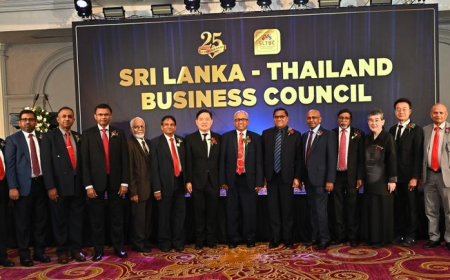 Sri Lanka–Thailand Business Council Marks 25 Years of Strengthening Bilateral Trade