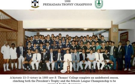 Rizwi Suhayb Trophy Revives Historic S. Thomas’ vs Isipathana Rugby Rivalry in Sri Lanka