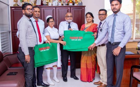 பெஷன் பக் நிறுவனத்தால் அஞ்சியோகிராம் சத்திரசிகிச்சை கவசங்கள் நன்கொடை