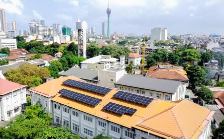 Hayleys Solar Installs 90kW Solar Power System at University of Colombo Medical Faculty