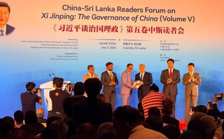 ‘ஷீ ஜின்பிங் – சீன ஆட்சிமுறை’ நூலின் 5ஆம் பாகம் கொழும்பில் வெளியீடு