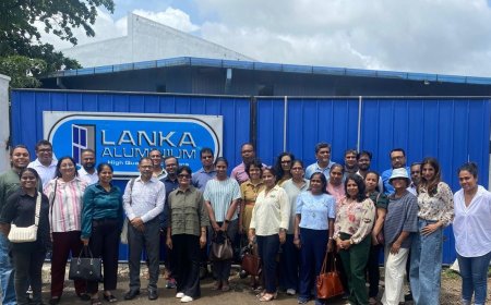 Lanka Aluminium and SLIA Organize Factory Visit for Architects in Sri Lanka
