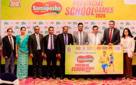 Samaposha Marks 10 Years of Supporting Sri Lanka’s Provincial School Games