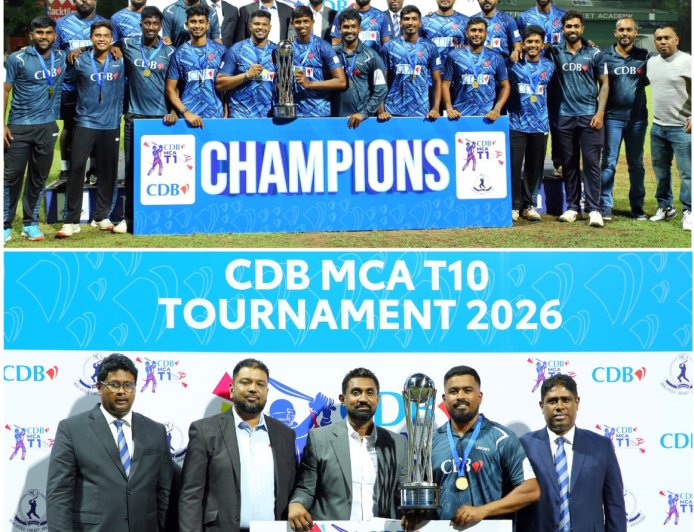 அபான்ஸ் அணியை வீழ்த்தி MCA T10 கிண்ணத்தை தக்கவைத்த CDB அணி