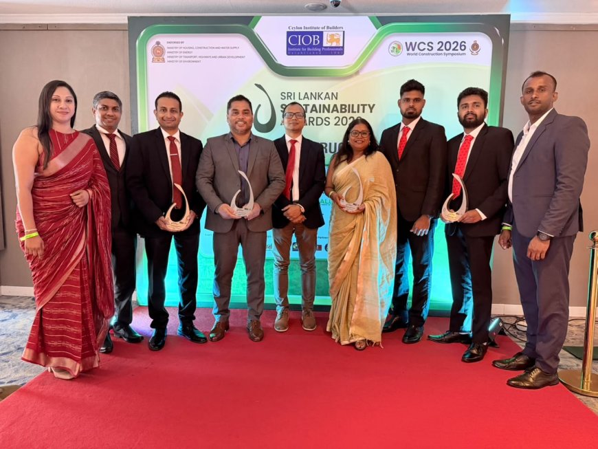 INSEE Lanka, Sri Lankan Sustainability Awards 2026 இல் உயரிய விருதுகளை வென்றது